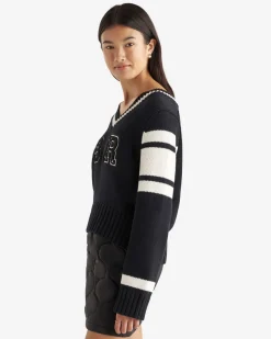 Slapshot Cropped Sweater