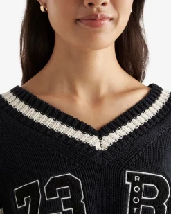 Slapshot Cropped Sweater