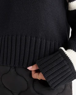 Slapshot Cropped Sweater
