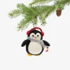 Sledding Penguin Ornament