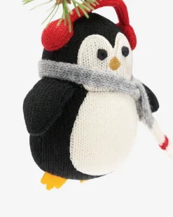 Sledding Penguin Ornament