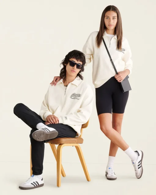 Sporting Goods Relaxed Half Zip Polo