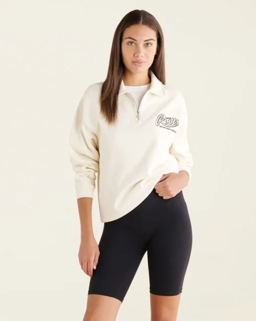 Sporting Goods Relaxed Half Zip Polo