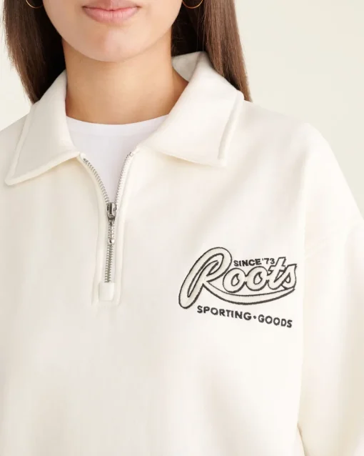 Sporting Goods Relaxed Half Zip Polo