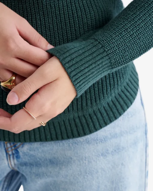 Sycamore Shaker Crew Sweater