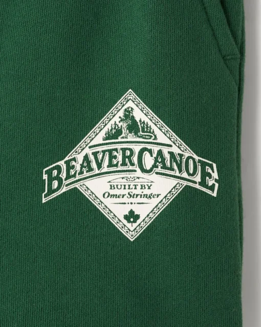 Toddler Beaver Canoe Sweatshort