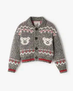 Toddler Cabin Fair Isle Cardigan