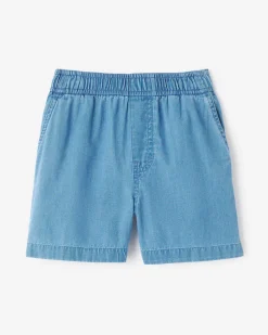 Toddler Chambray Camp Short
