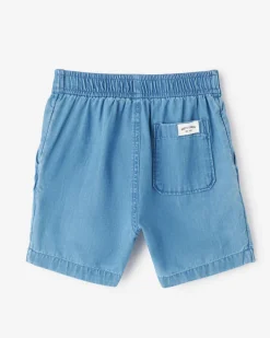 Toddler Chambray Camp Short