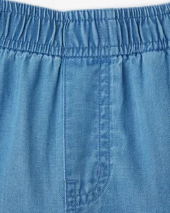 Toddler Chambray Camp Short
