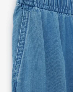 Toddler Chambray Camp Short