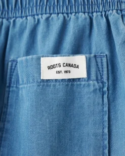 Toddler Chambray Camp Short