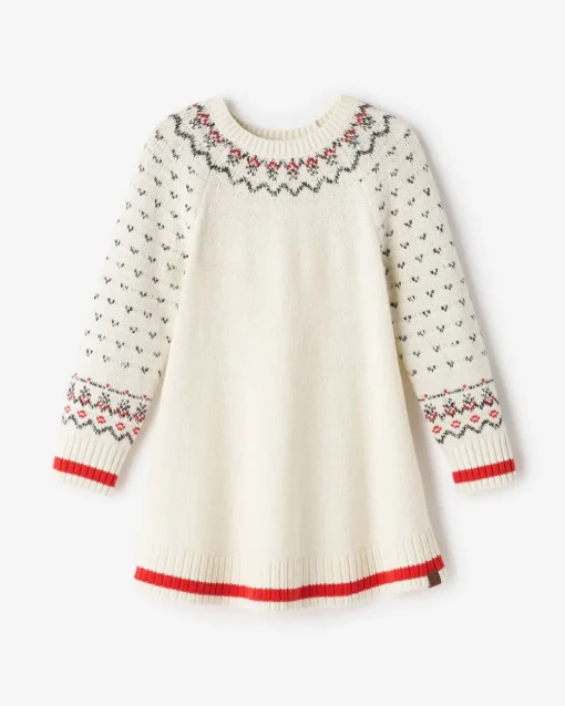 Toddler Girls Cabin Fair Isle Dress