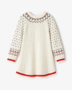 Toddler Girls Cabin Fair Isle Dress