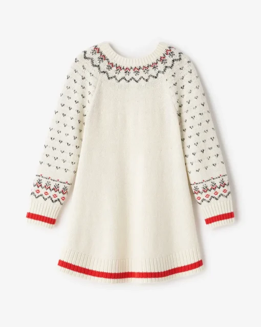 Toddler Girls Cabin Fair Isle Dress