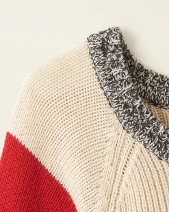 Toddler Girls Cabin Knit Stripe Dress