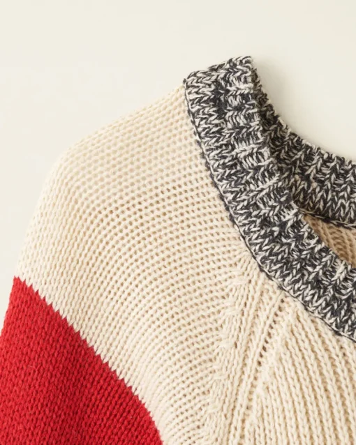 Toddler Girls Cabin Knit Stripe Dress