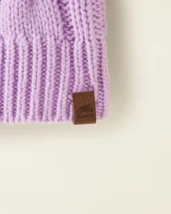 Toddler Girls Cable V-Neck Sweater Dress