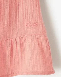 Toddler Girls Crinkle Ruffle Dress