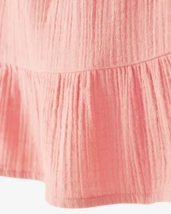Toddler Girls Crinkle Ruffle Dress