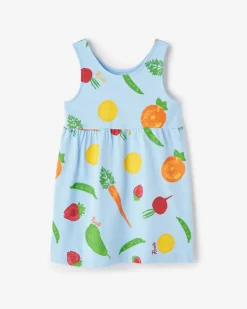 Toddler Girls Garden Print Tank Dress
