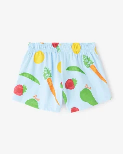 Toddler Girls Garden Print Short