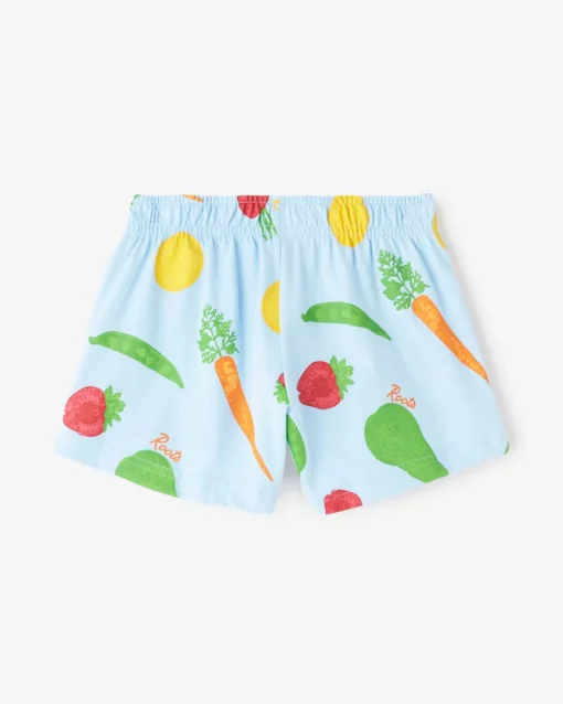 Toddler Girls Garden Print Short