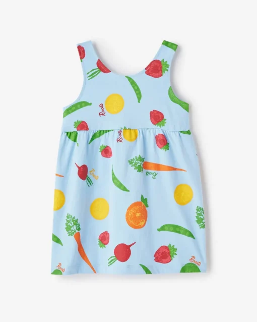 Toddler Girls Garden Print Tank Dress