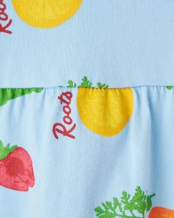 Toddler Girls Garden Print Tank Dress