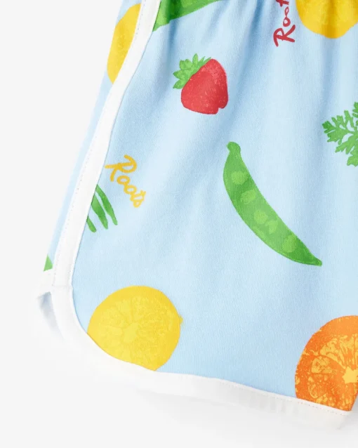 Toddler Girls Garden Print Romper