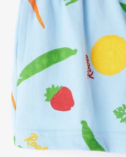 Toddler Girls Garden Print Short