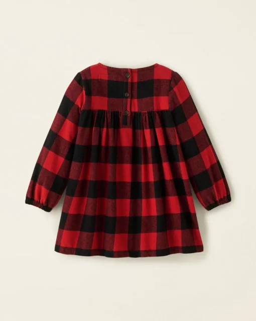 Toddler Girls Park Plaid Dress