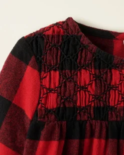 Toddler Girls Park Plaid Dress