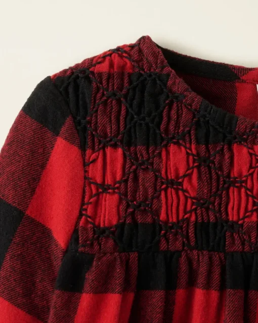 Toddler Girls Park Plaid Dress