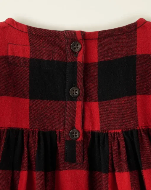 Toddler Girls Park Plaid Dress