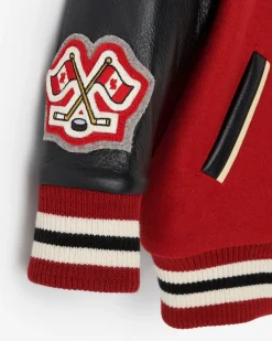 Toddler Hockey Varsity Jacket