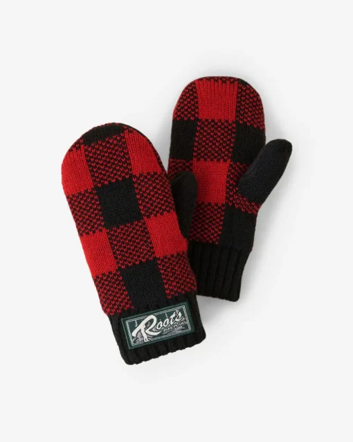 Toddler Park Plaid Mitten