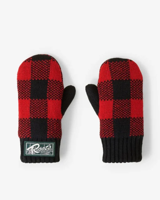 Toddler Park Plaid Mitten