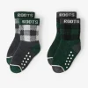 Toddler Park Plaid Sock 2 Pack