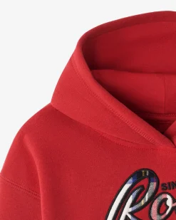 Toddler Plaid Applique Hoodie
