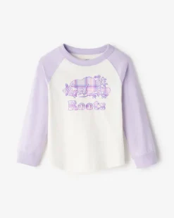 Toddler Plaid Baseball T-Shirt