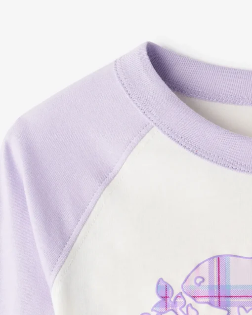 Toddler Plaid Baseball T-Shirt