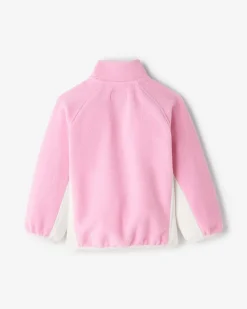 Toddler Retro Microfleece Half Zip Stein