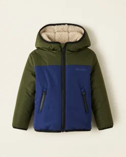 Toddler Reversible Shearling Fleece Jacket