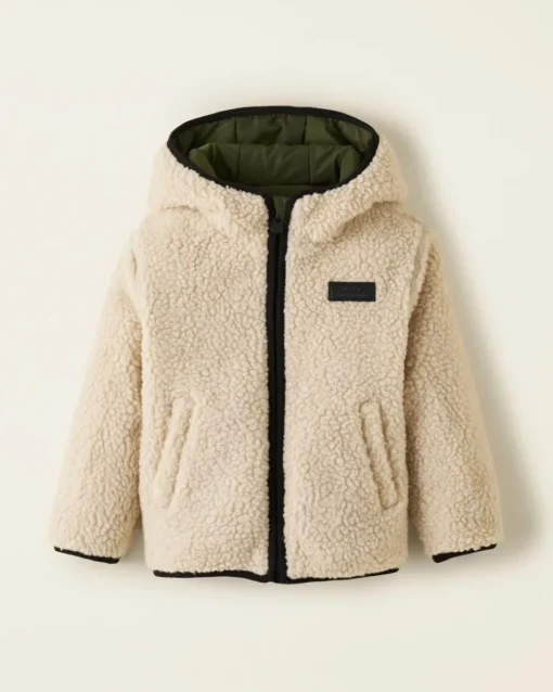 Toddler Reversible Shearling Fleece Jacket