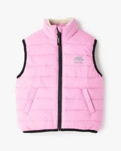 Toddler Roots Reversible Puffer Vest