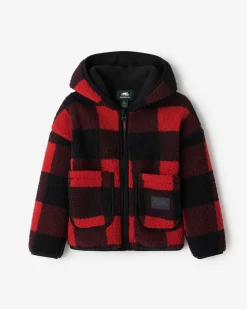 Toddler Shearling Fleece Zip Hoodie