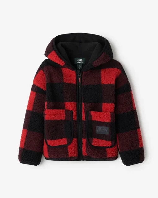 Toddler Shearling Fleece Zip Hoodie