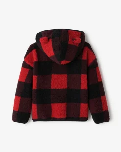 Toddler Shearling Fleece Zip Hoodie