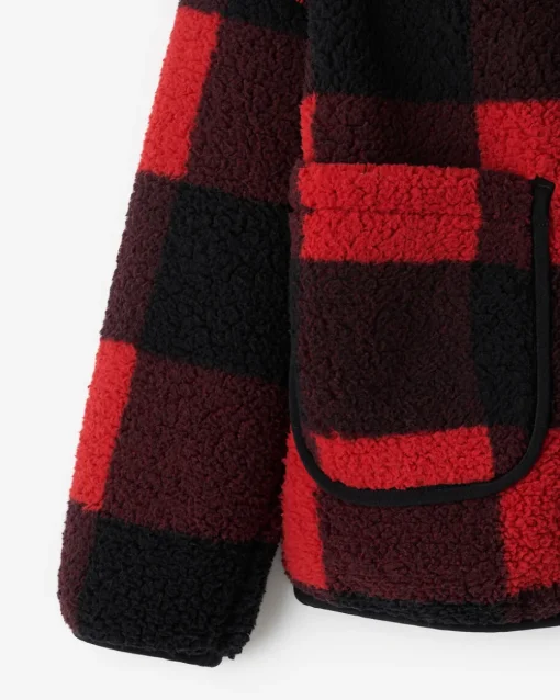 Toddler Shearling Fleece Zip Hoodie
